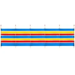 Yello 6 Pole Windbreak, Beach Shelter, 1.2 M
