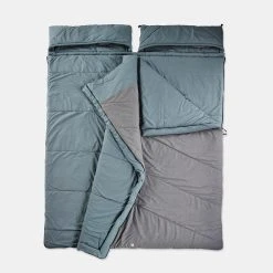 Quechua CAMPING SLEEPING BAG - ARPENAZ 0° COTTON DOUBLE -Quechua Shop k1b90e7e14b1debc501c7249be82a5257