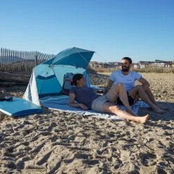 Decathlon ED SUN SHELTER IWIKO 180 UPF50 + 3 SEATS BLUE -Quechua Shop k319396f61a20fa91267fbe72fe0b7394