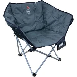 Vanilla Leisure Tub Chair Heated Charcoal + Power Bank