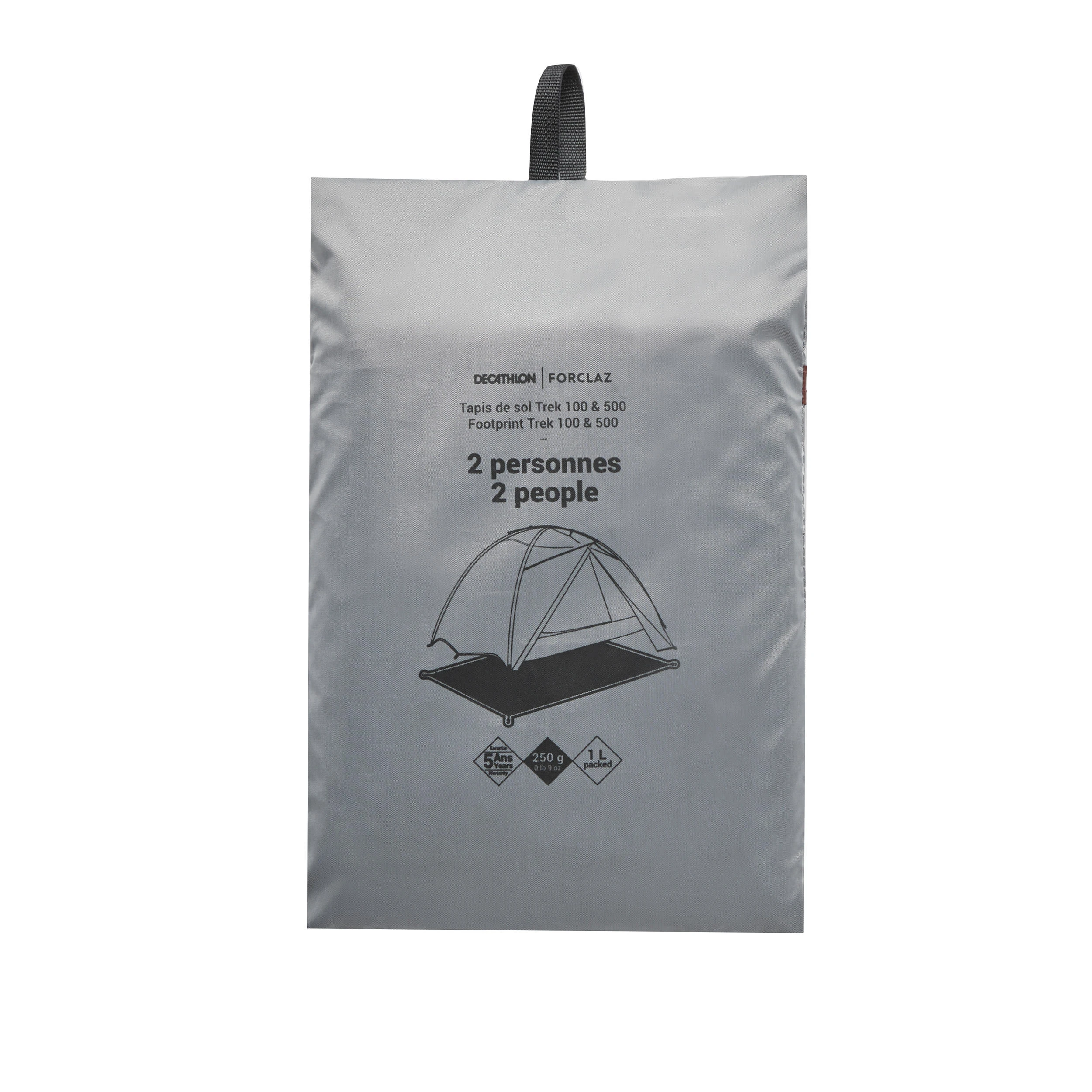 Forclaz Protective Tent Groundsheet MT100 & MT500 2-Person 3 Forclaz Protective Tent Groundsheet MT100 & MT500 2-Person