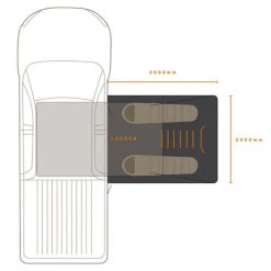 Darche 1400 Hi View Roof Top Tent With Annex Room -Quechua Shop k5140c7cd5472c3694808096570b4bba1