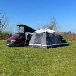 Khyam Motordome Sleeper Lite Quick Pitch 4 Man Drive Away Awning -Quechua Shop k609301a6770160491f3fcb45844bf738