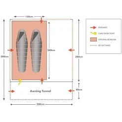 Khyam Motordome Kamper Hub Modular Quick Erect Drive Away Awning -Quechua Shop k72ef05b8a196914a9b7c9bbbe6954225