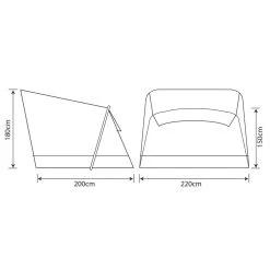 Outdoor Revolution Cayman Annexe -Quechua Shop k7a1e0943739d984b5d8b74dac8e23dd0