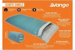 Vango Kanto Single Sleeping Bag -Quechua Shop k9289bc30480f83105d01b02c2d59b99c