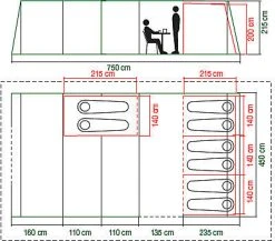 Coleman Weathermaster 8XL BlackOut Air Tent 10 Coleman Weathermaster 8XL BlackOut Air Tent -Quechua Shop kb1f8ad110212821c47c7d1a9d597cfa5