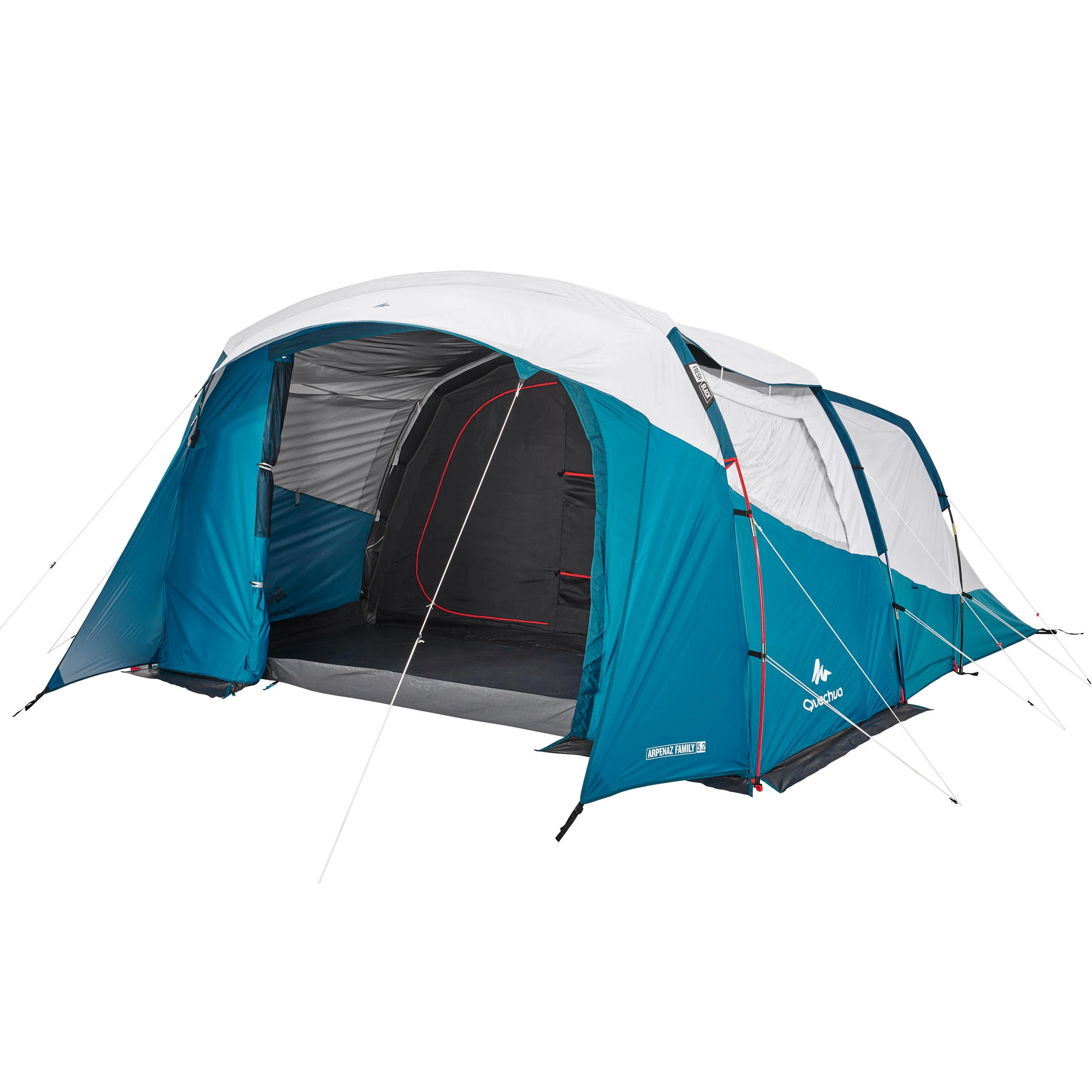 Quechua 5 Man Blackout Tent With Poles - Arpenaz 5.2 F&B 14 Quechua 5 Man Blackout Tent With Poles - Arpenaz 5.2 F&B - Image 12
