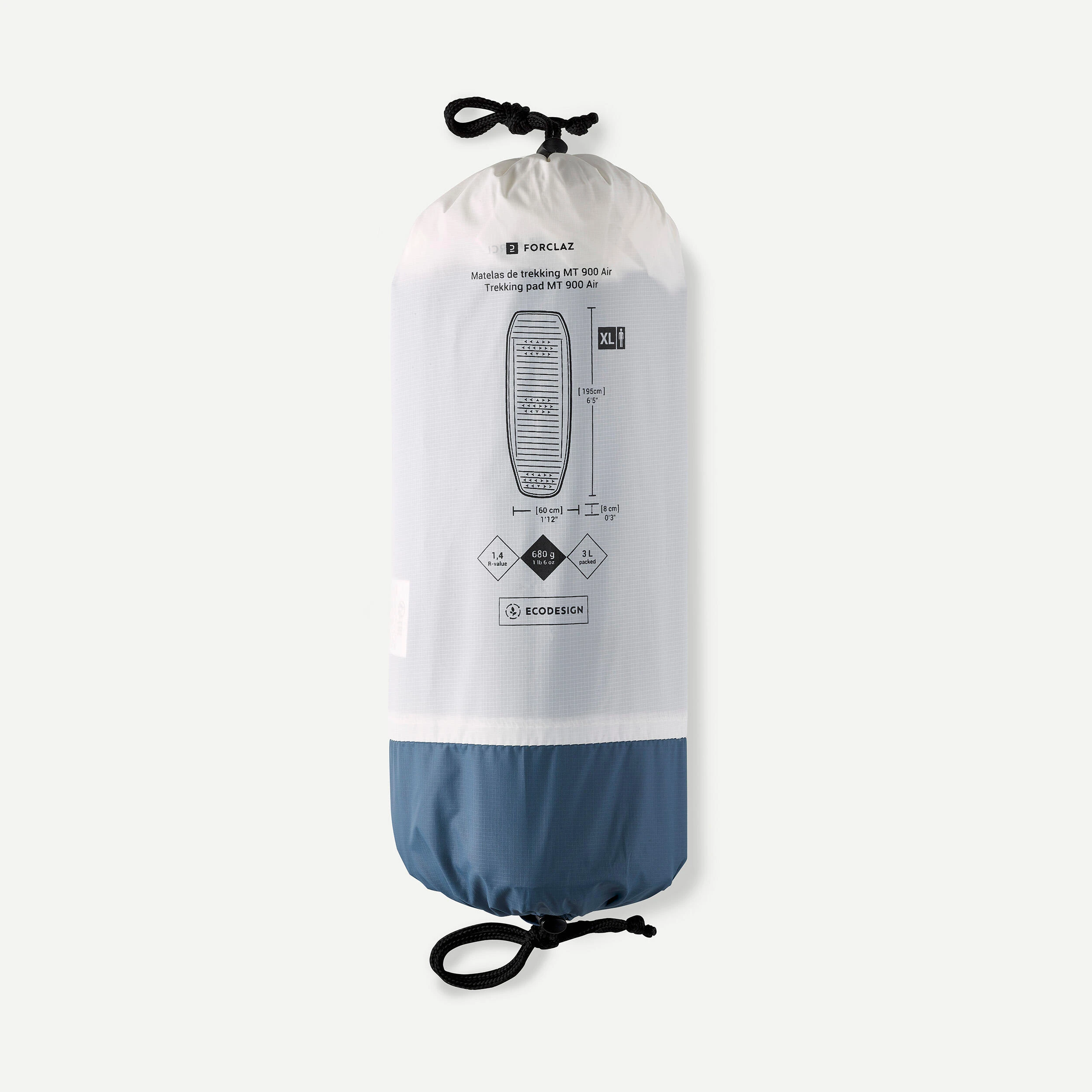 Forclaz Inflatable Trekking Mattress - MT900 Air XL - 195 X 60 Cm - 1 9 Forclaz Inflatable Trekking Mattress - MT900 Air XL - 195 X 60 Cm - 1 - Image 7