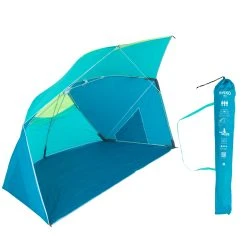 RADBUG 3-person Sun Shelter Beach Parasol UPF50+ Iwiko 180 - Blue Yellow