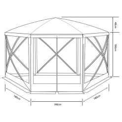 Outdoor Revolution Screenhouse 6 DLX -Quechua Shop kdfc90dfc230b3b59f7c97d97c3248fda