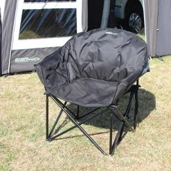 Outdoor Revolution Tubbi XL Chair Grey And Black -Quechua Shop kfb72ffd795cd21cd7d6a1be81ff8769b